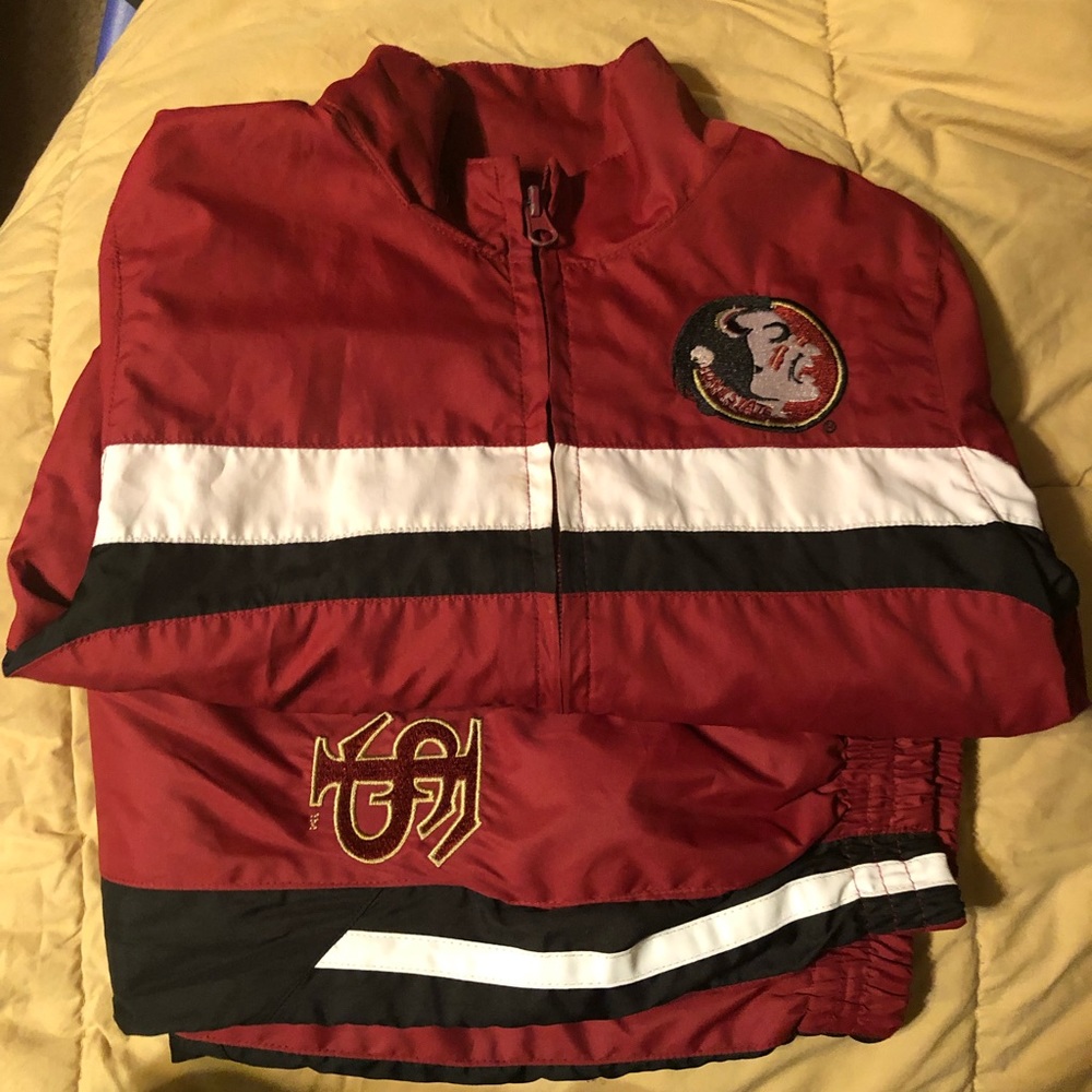 Toddler size 4 boys Seminoles lines sweatsuit